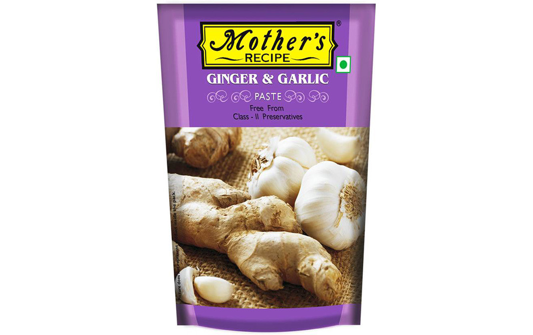 Mother's Recipe Ginger & Garlic Paste  Pack  200 grams